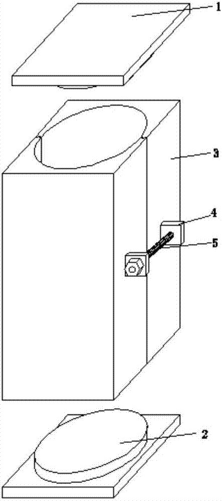 Using 3D printing to make a joint sample method with a structural surface with specific geometric features