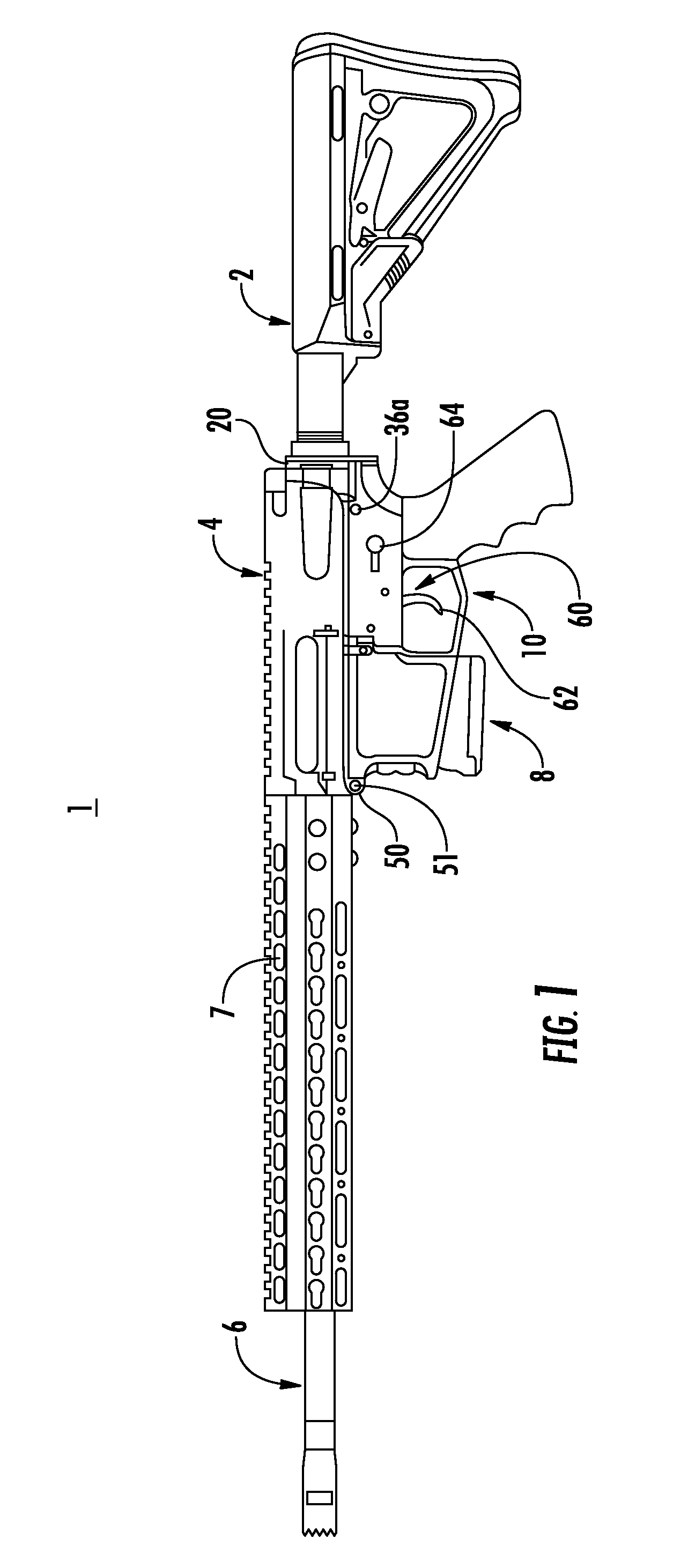 Non-detachable magazine lower receiver