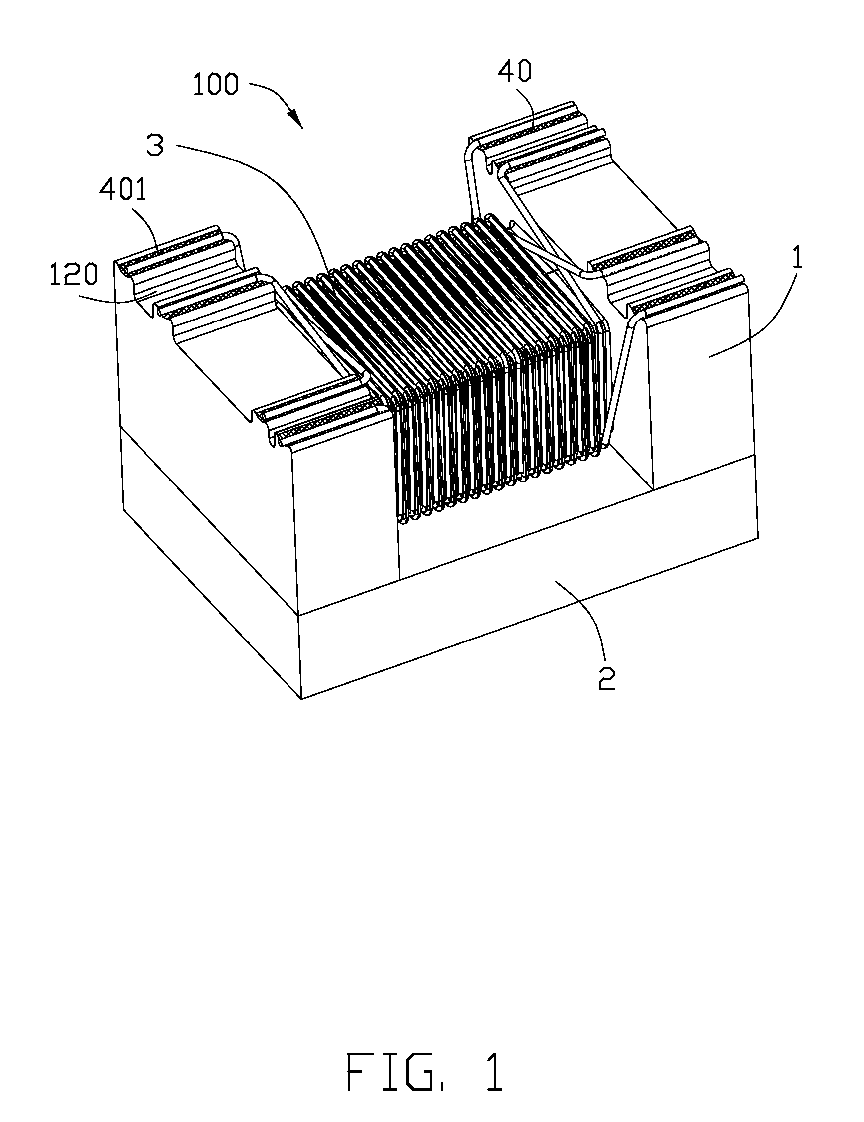 Surface mounted pulse transformer