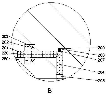 Anti-blocking water seepage treatment structure for foundation bottom plate surface and construction method thereof