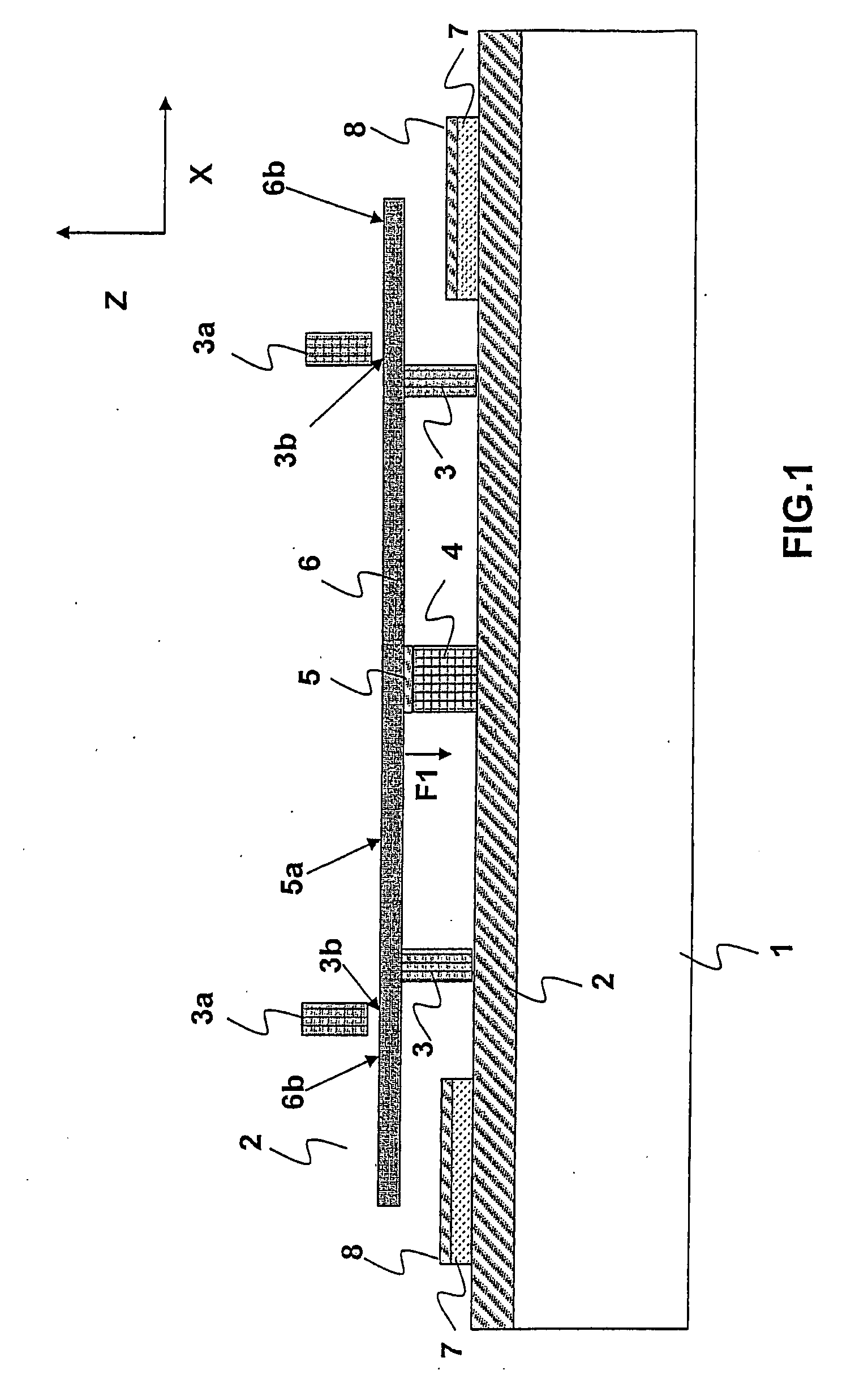 Rf Mems Switch With a Flexible and Free Switch Membrane