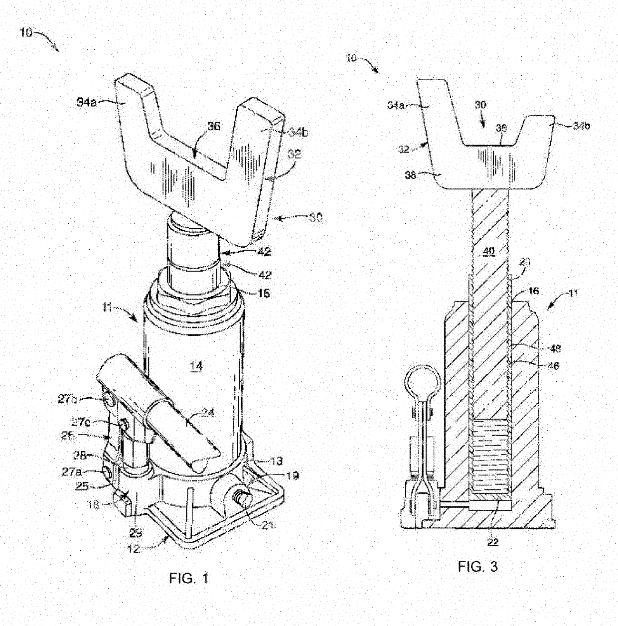 Tilt-Safe, High-Capacity Lift Device