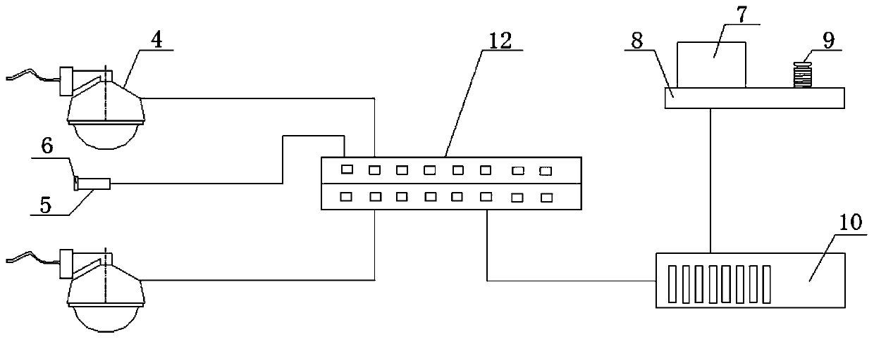 Visualization system for welding robot and using method of visualization system