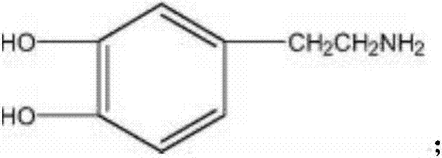 Rust layer direct coating paint composition containing dopamine or its derivatives and preparation method thereof