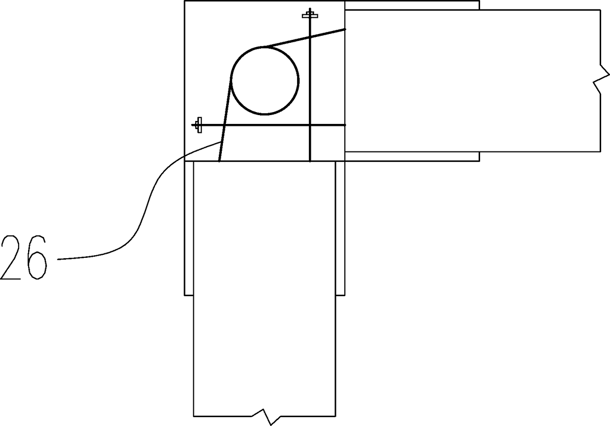 Construction method of connecting beam type spliced building structure