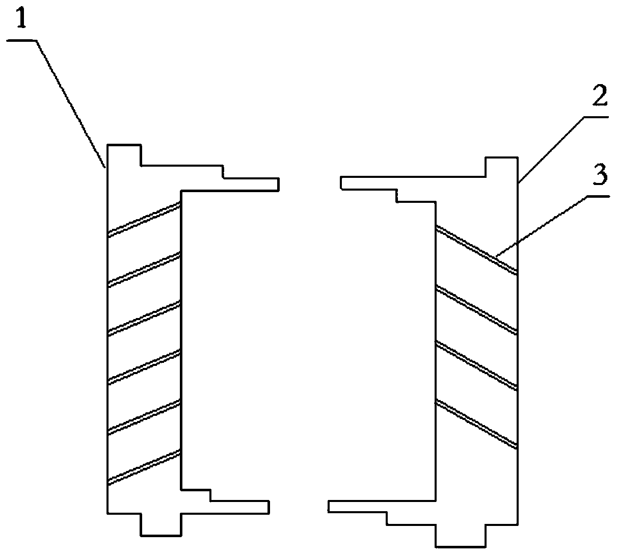 A kind of concrete heat preservation and humidity control block