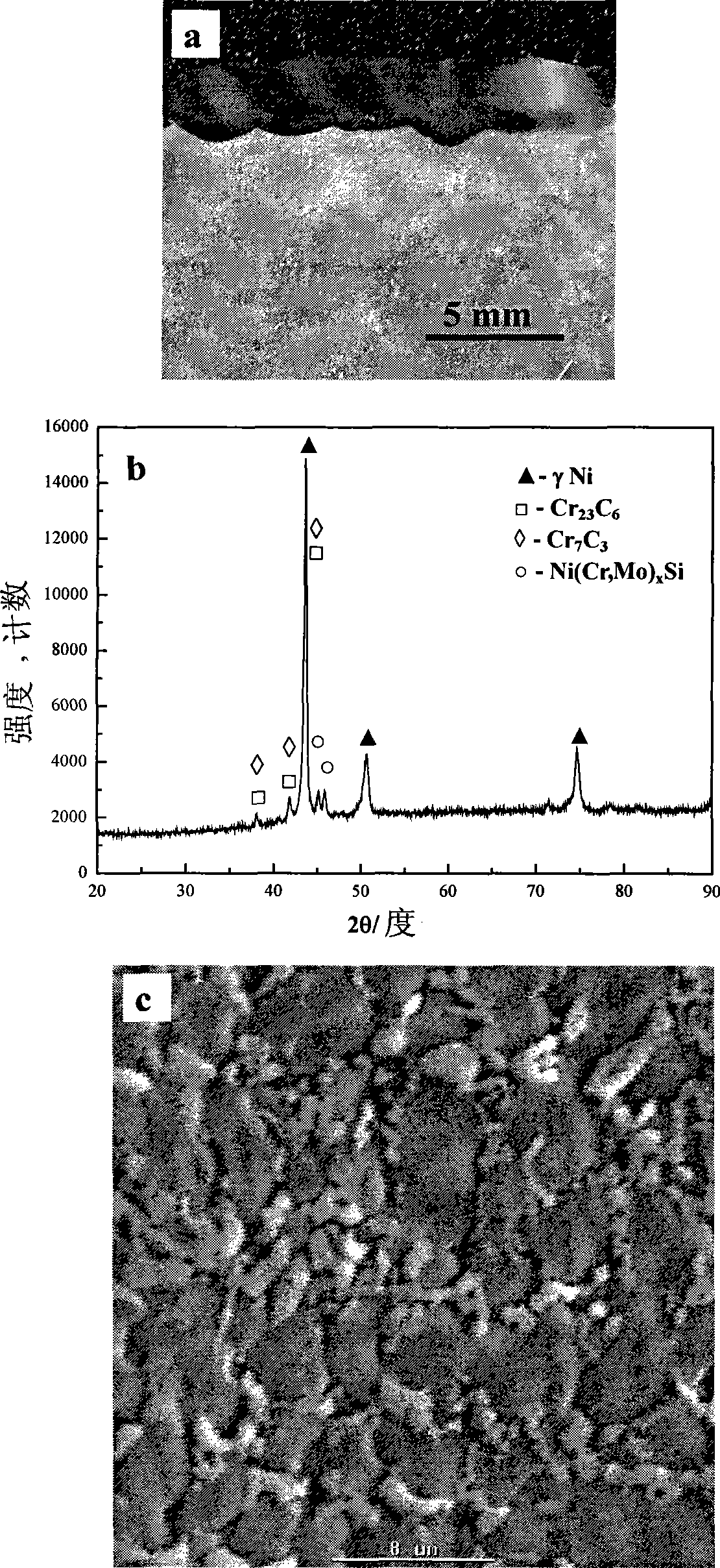 Nickel base alloy and stainless steel valve with nickel base alloy layer sealing surface, and production method thereof