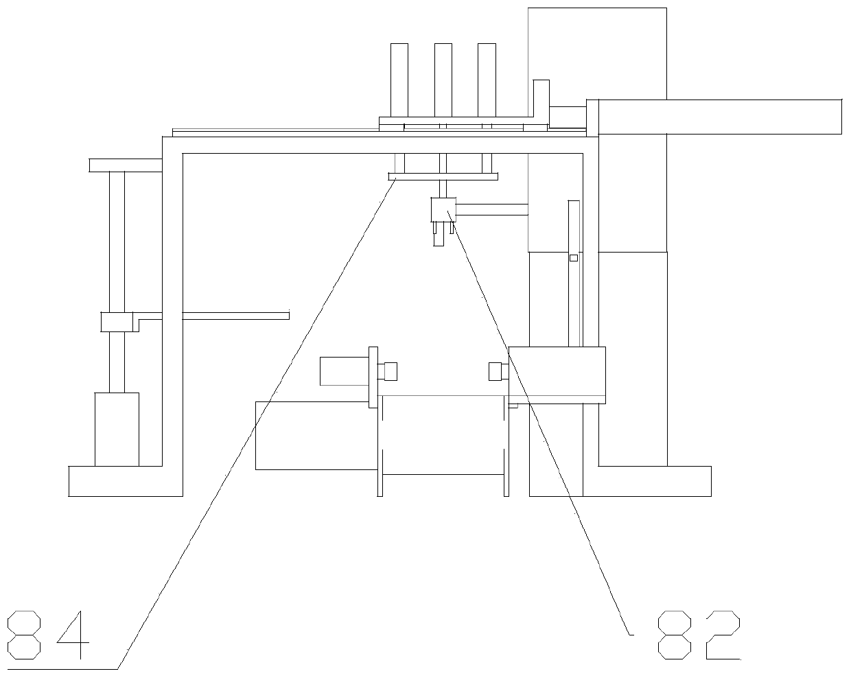 Adhesive collecting device