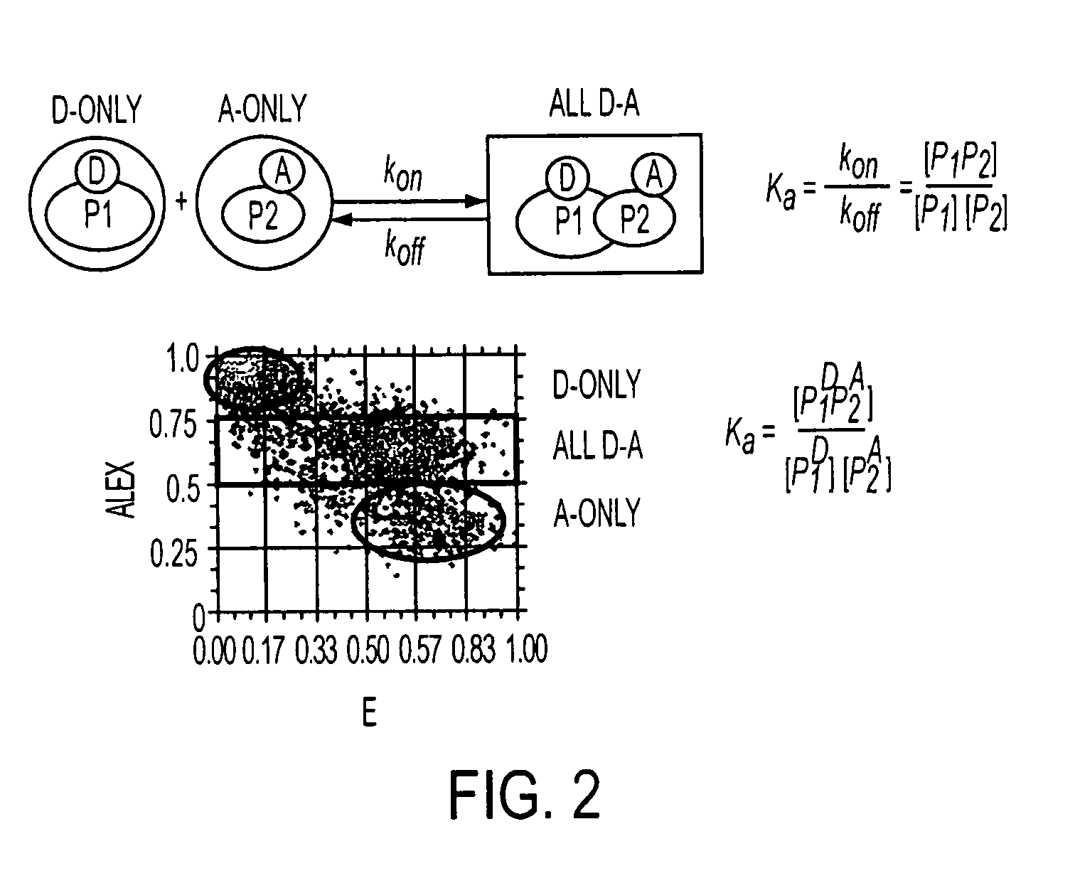 Modulated excitation fluorescence analysis