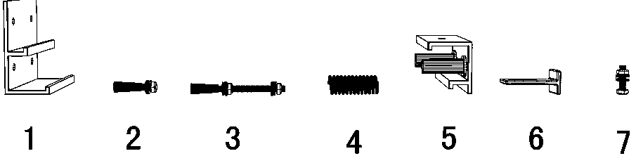 Special-shaped stone point-suspension structure