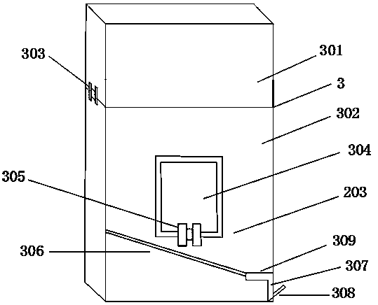 Cigarette storage ashtray capable of clamping cigarettes with different diameters