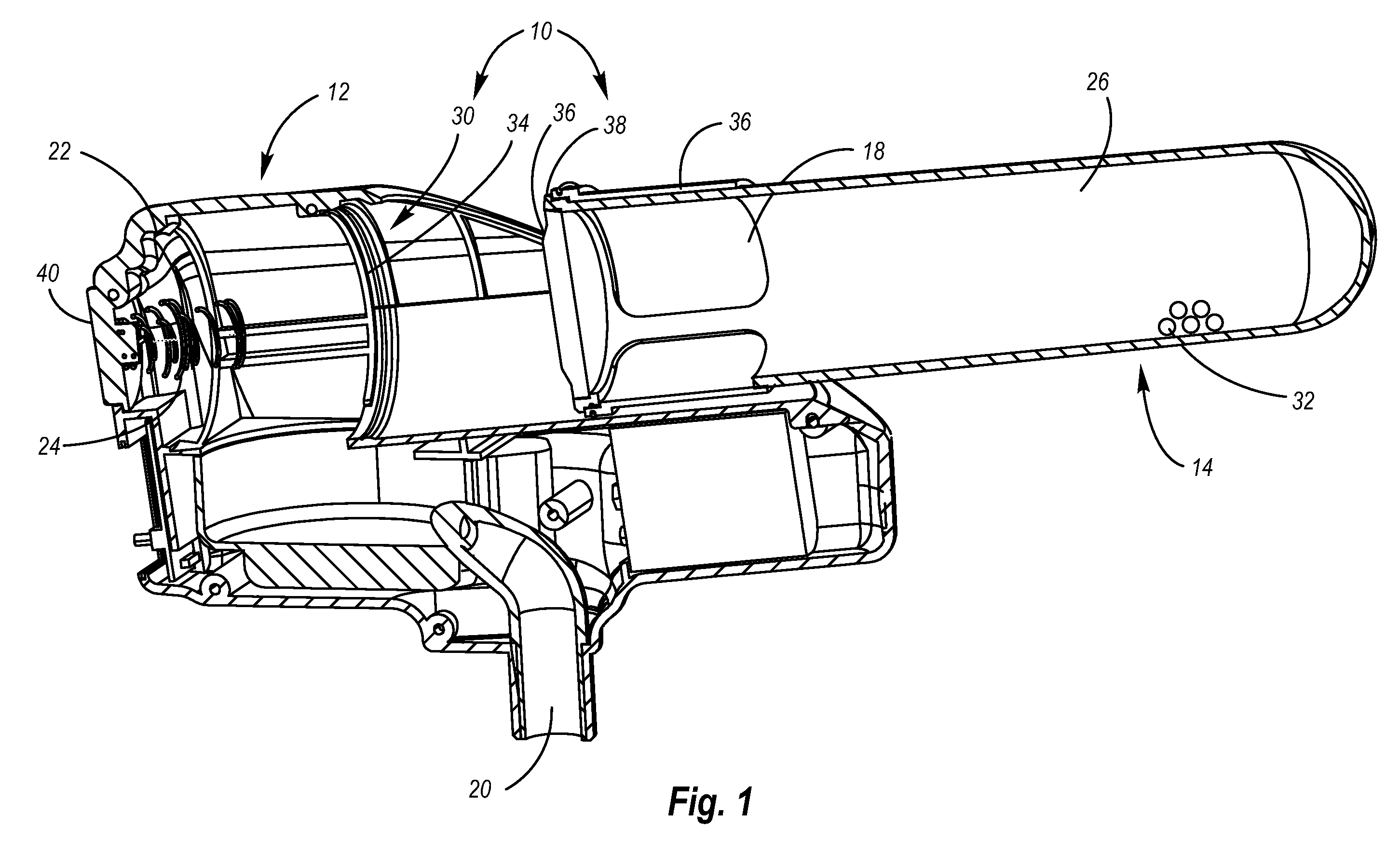 Spherical projectile reloading system