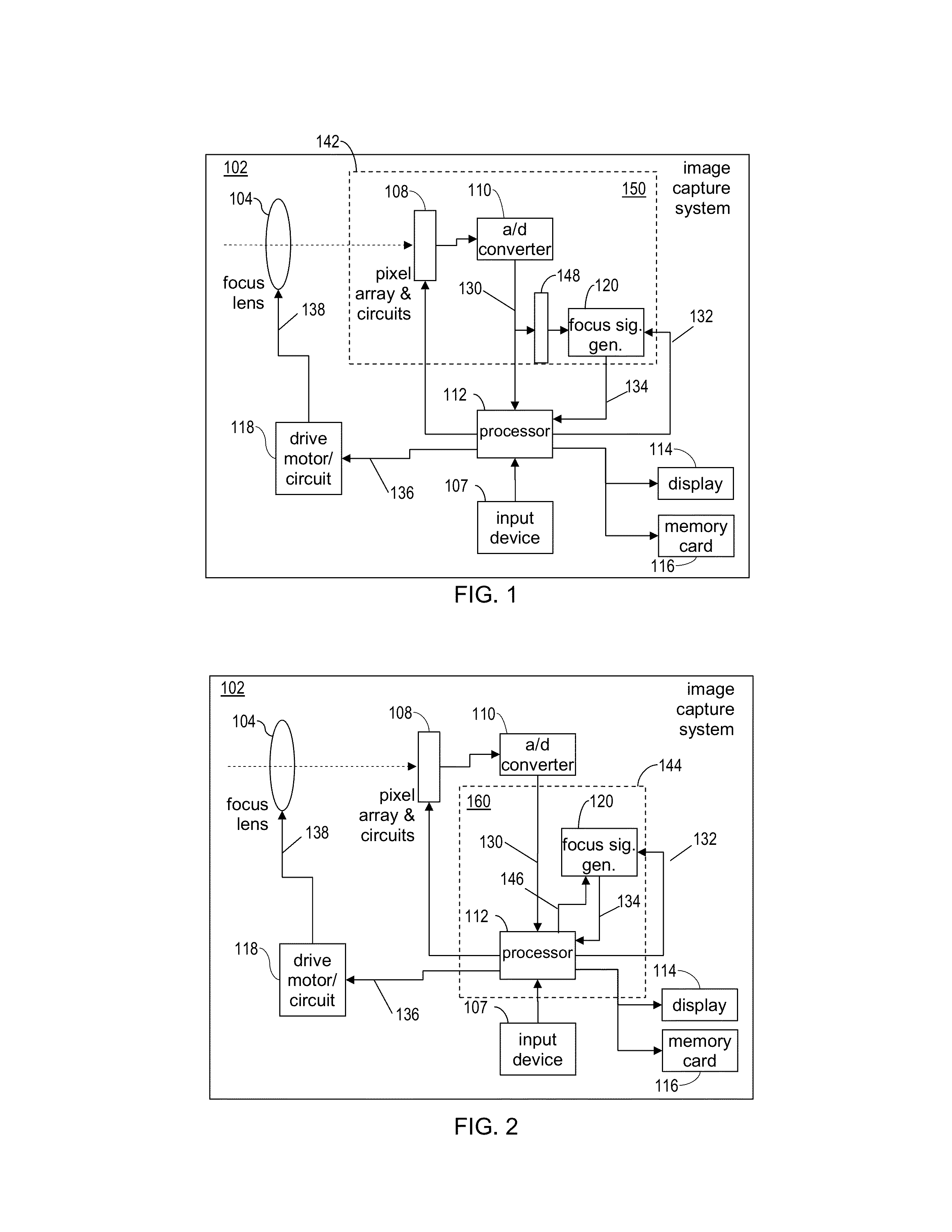 Auto-focus image system