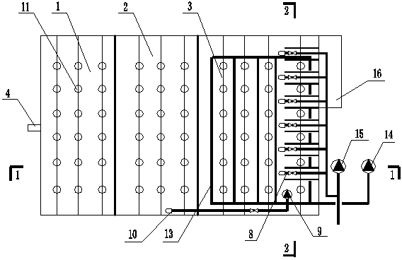 Membrane bio-reactor (MBR) used for treating preserved szechuan pickle wastewater and reinforcing biological phosphorous and nitrogen removal