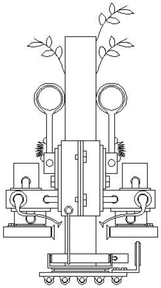 Efficient deinsectization controller for forestry