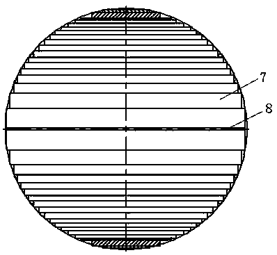 Stepped overlapping core structure