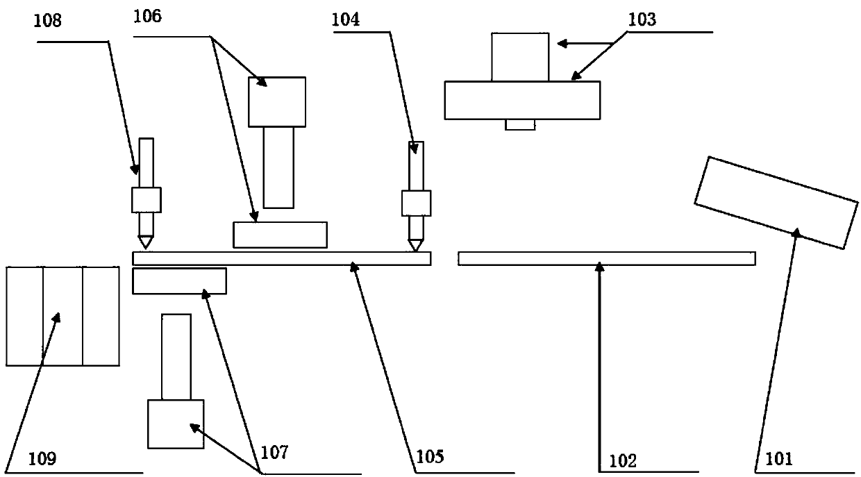 Device and method of detecting polished quartz wafer shallow scratch