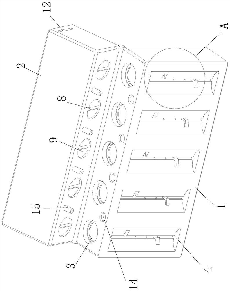 Loading box of two-combined inactivated vaccine for pigs