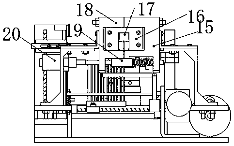 A vertical stripping mechanism