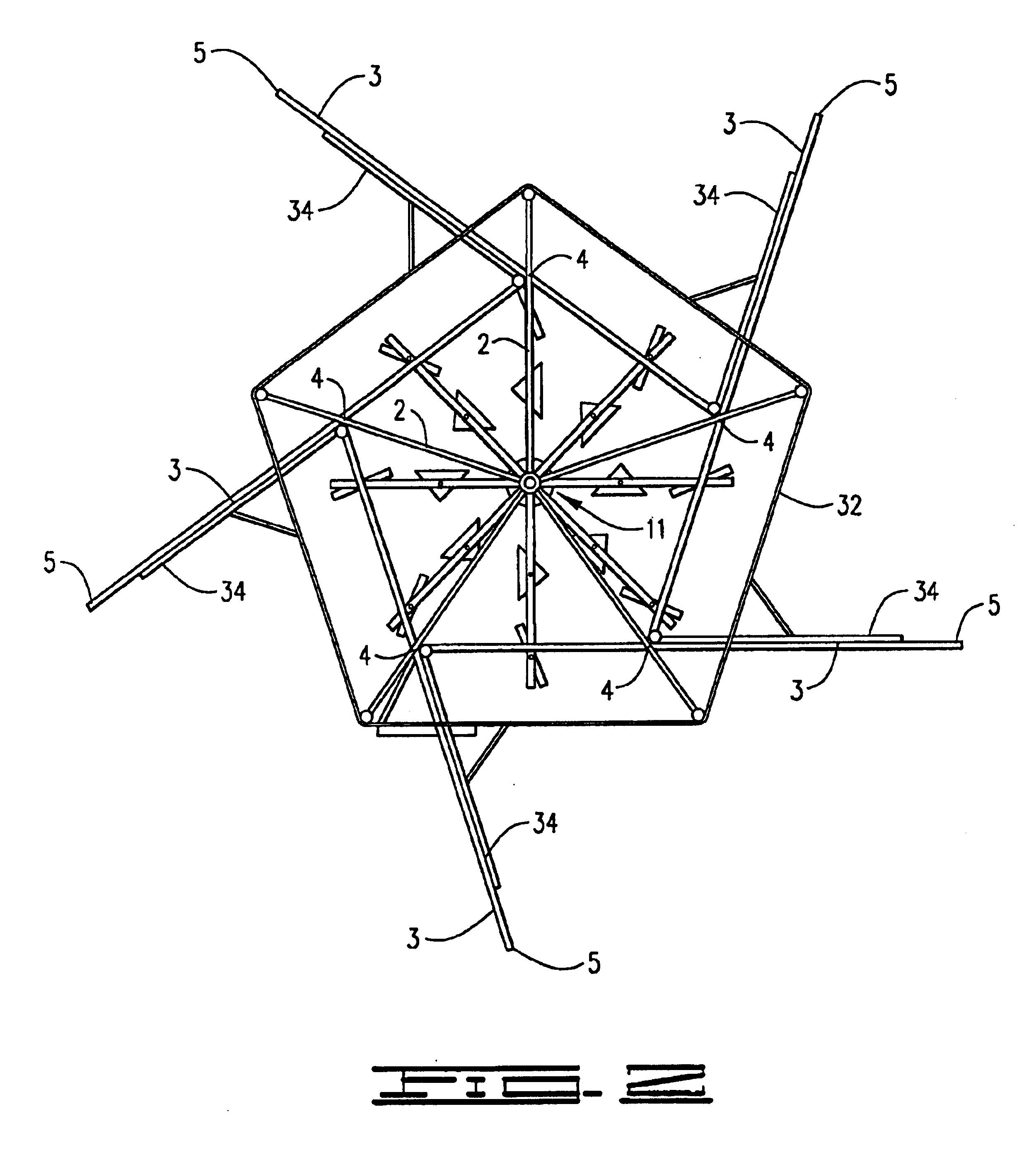 Stackable vertical axis windmill