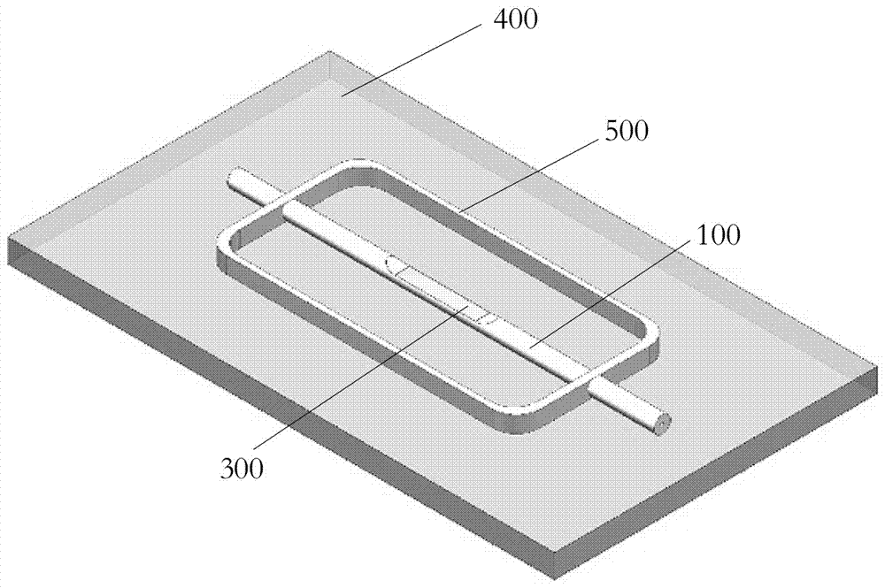 Optical fiber humidity sensor based on molybdenum diselenide and preparation method thereof