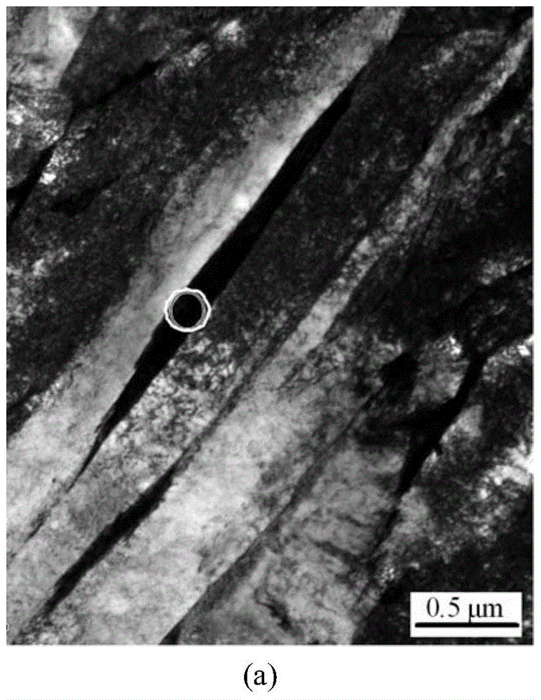 A kind of plastic steel seamless pipe induced by phase transformation of bainite matrix and its preparation method