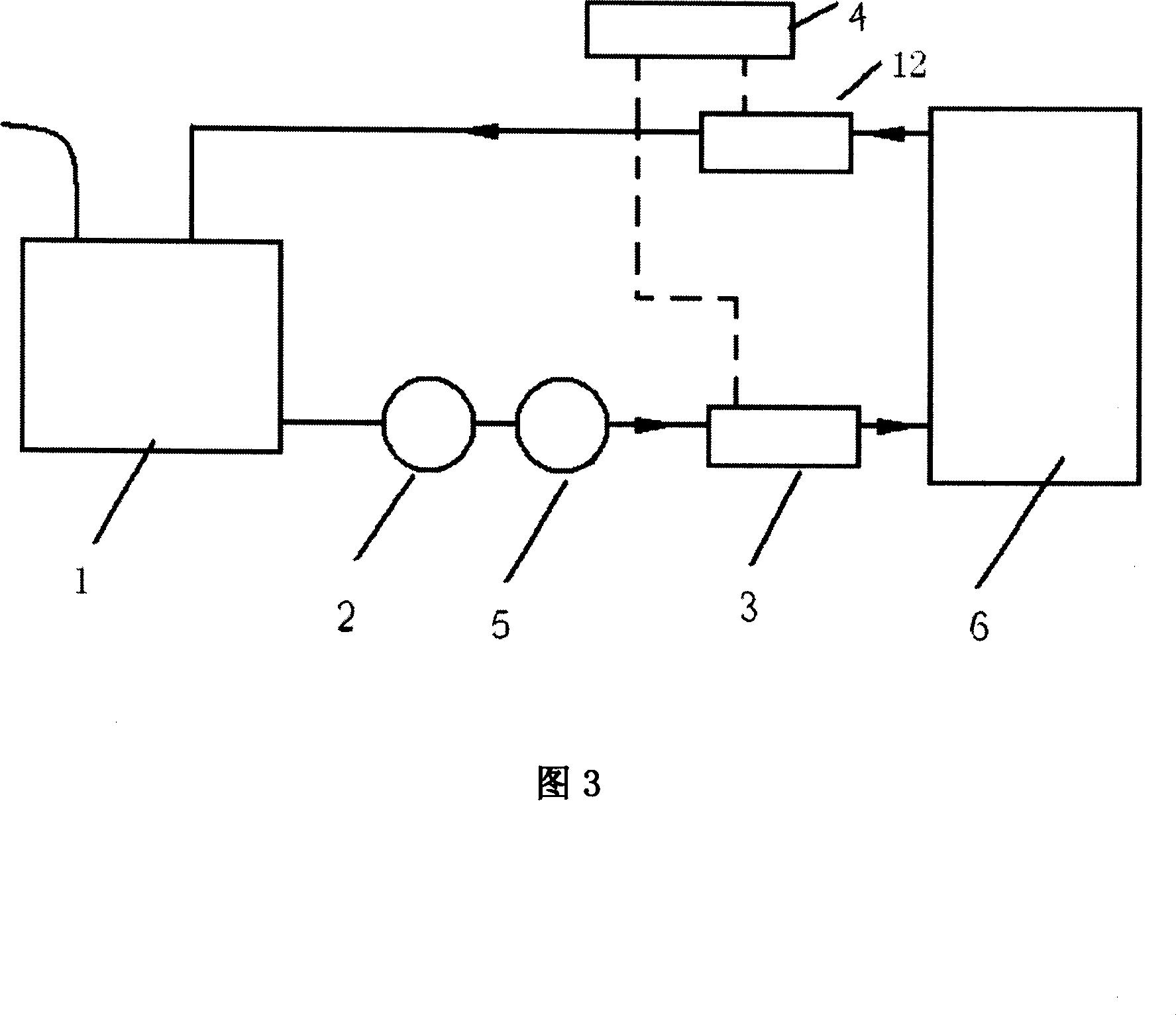 Diesel engine fuel consumption measuring apparatus