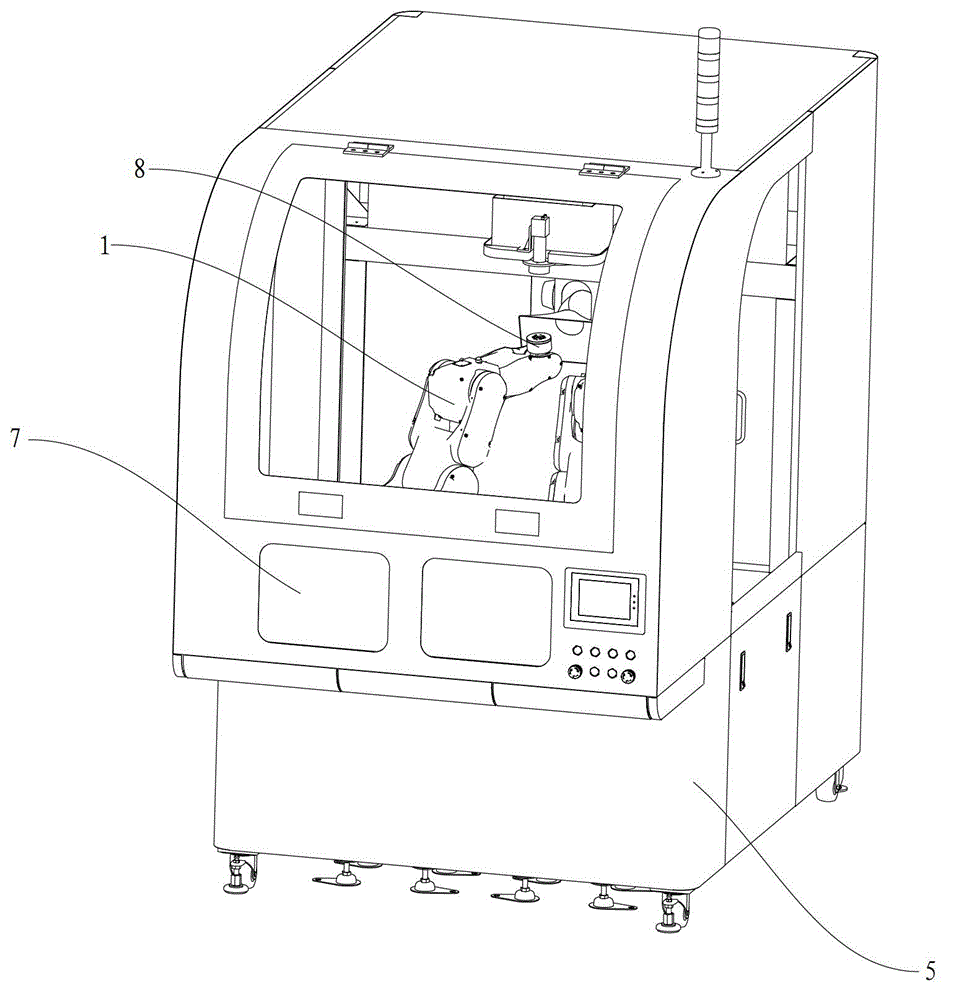 Laser activation device with machining precision correcting function and laser activation method