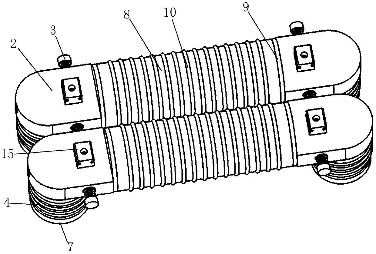 A friction mobile soft robot and its driving method