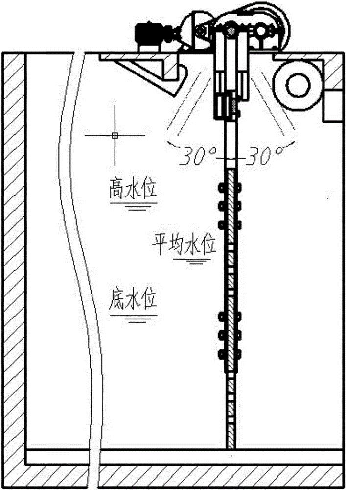 Double-swing type wave energy generation unit structure