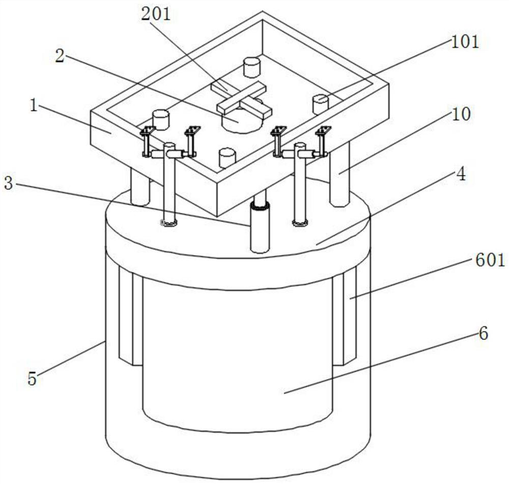 Monitoring system mounting device with short time consumption and mounting method