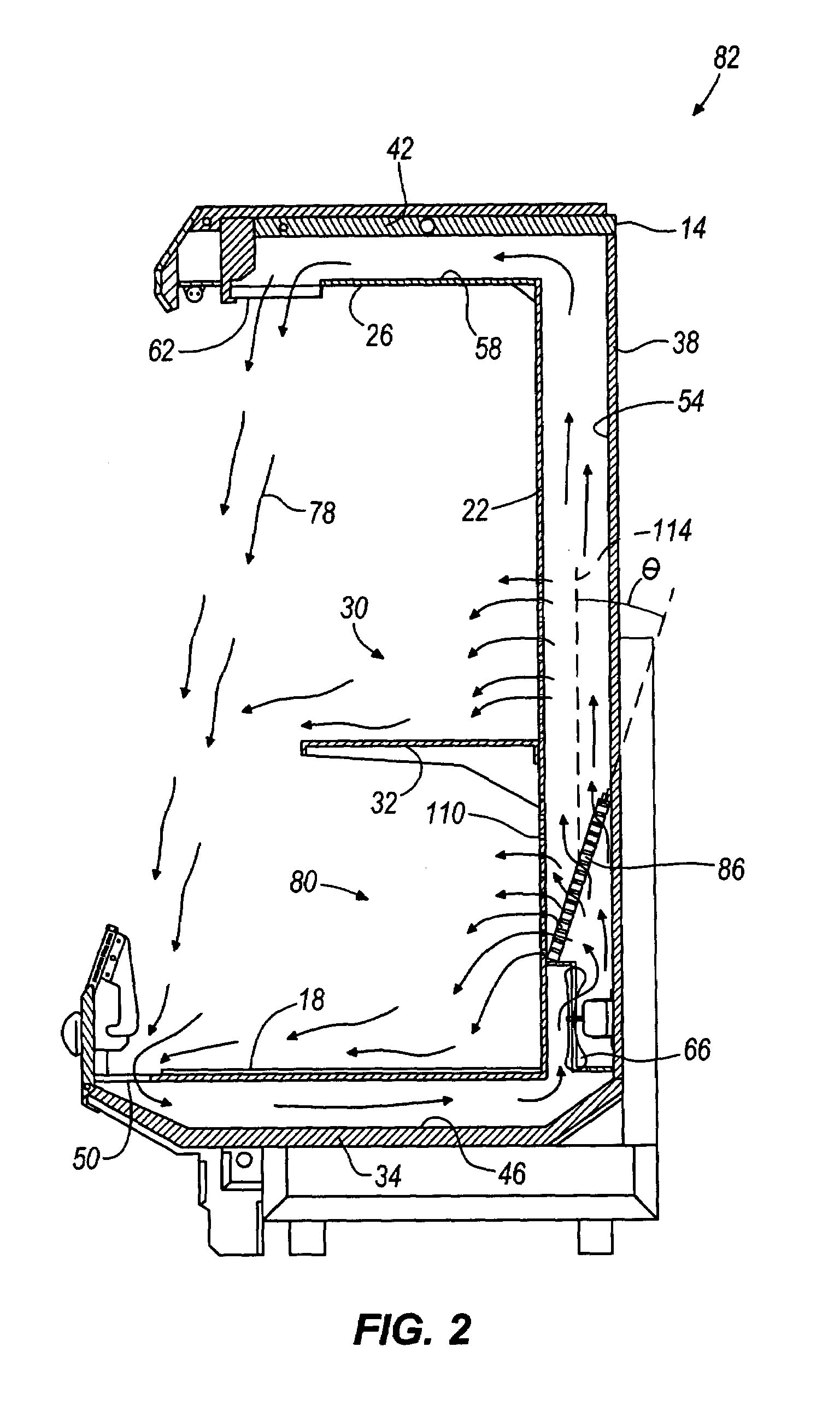 Evaporator for refrigerated merchandisers