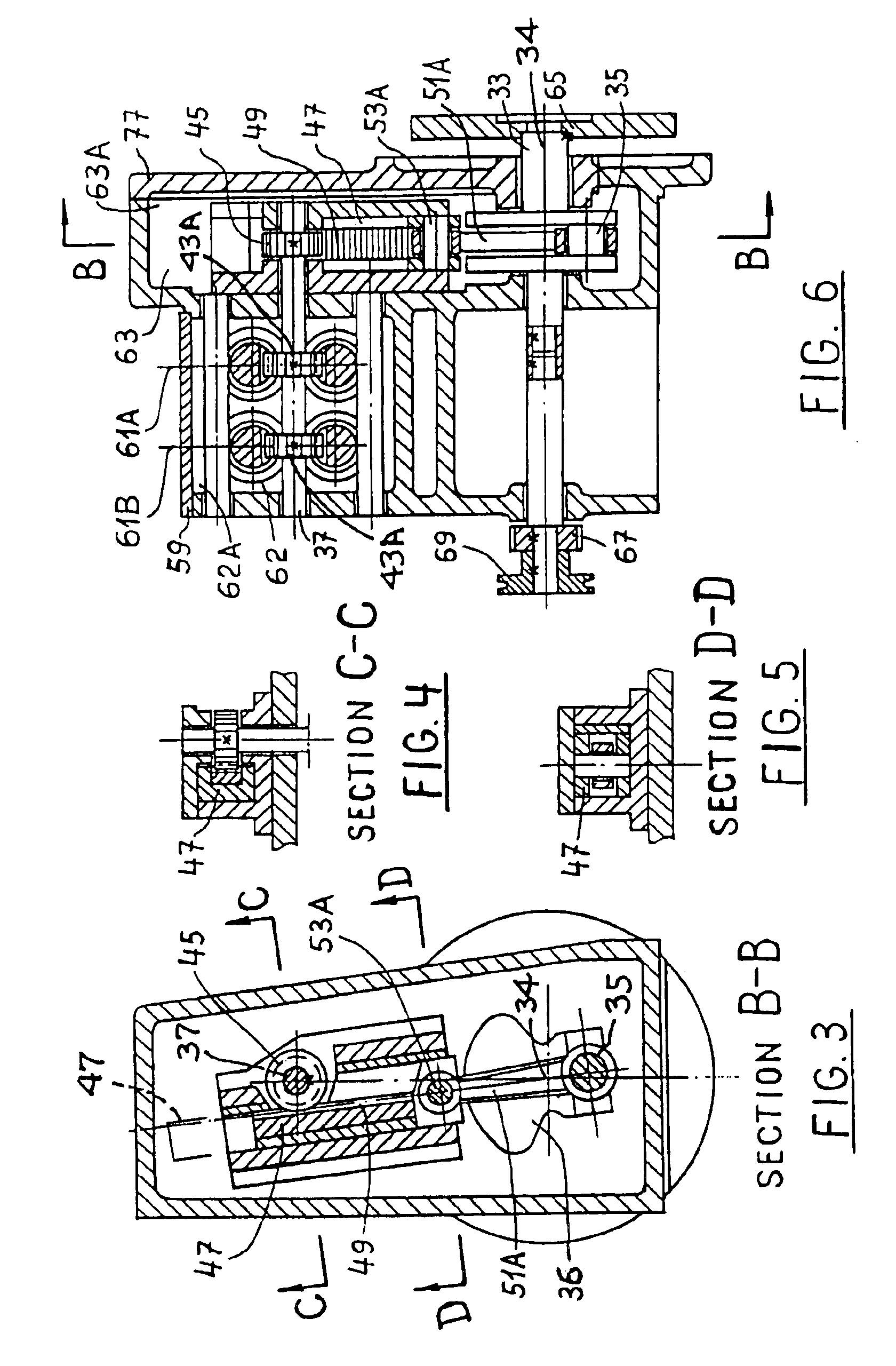 Reciprocating piston device