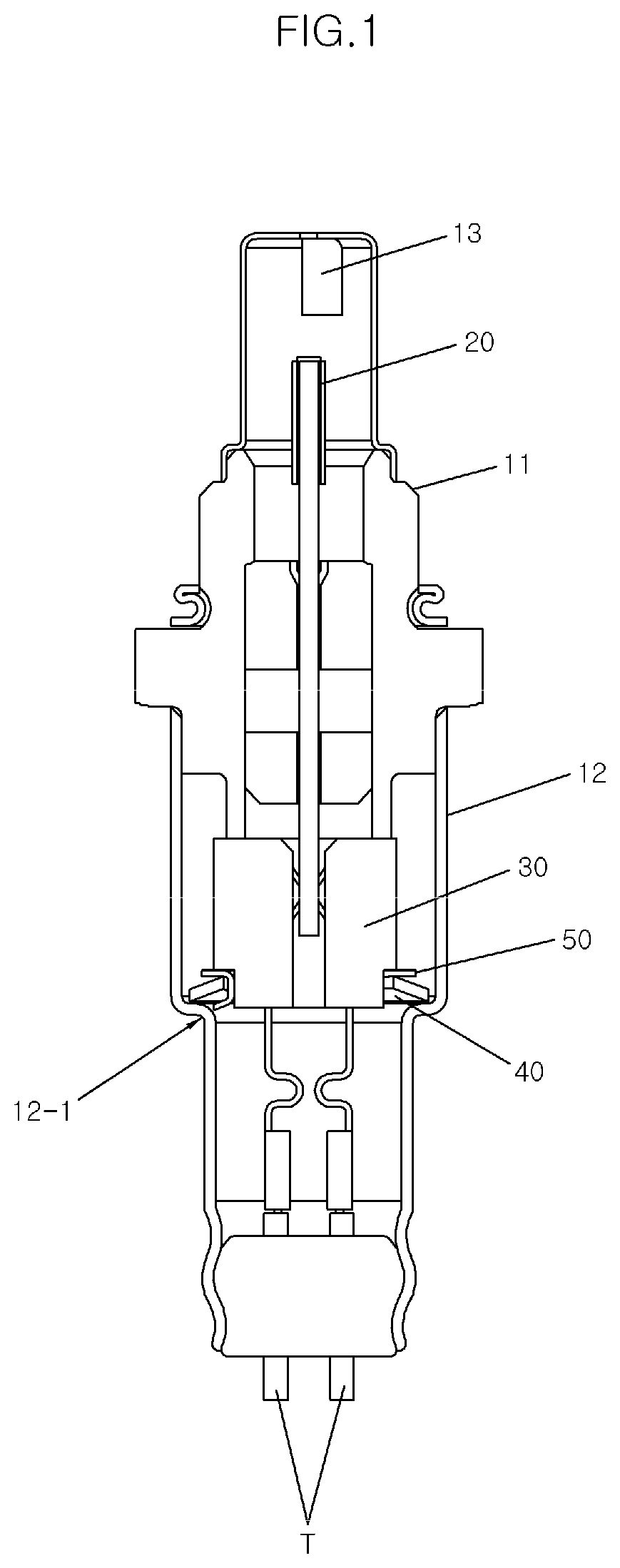 Oxygen sensor for vehicle