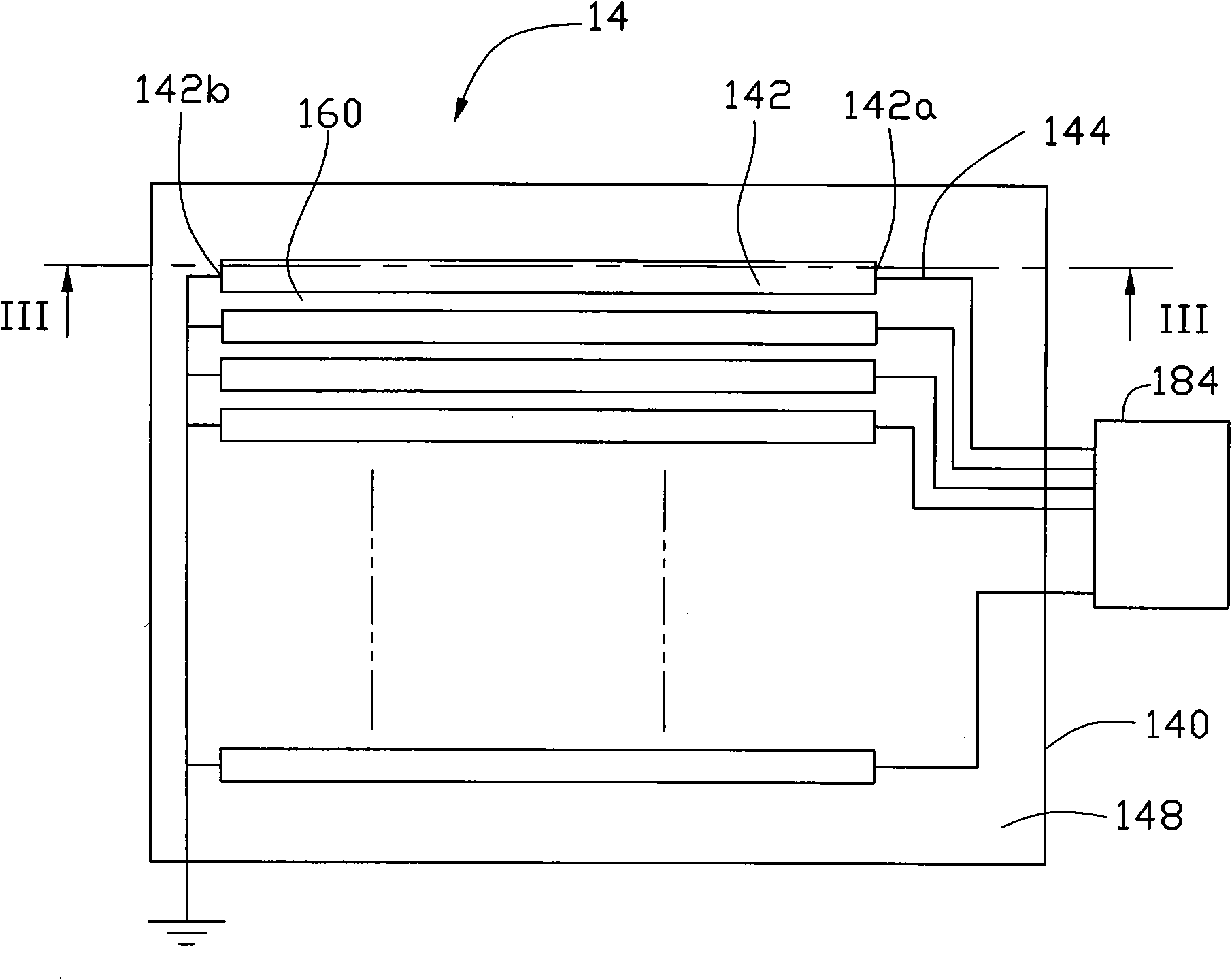 Touch liquid crystal display screen