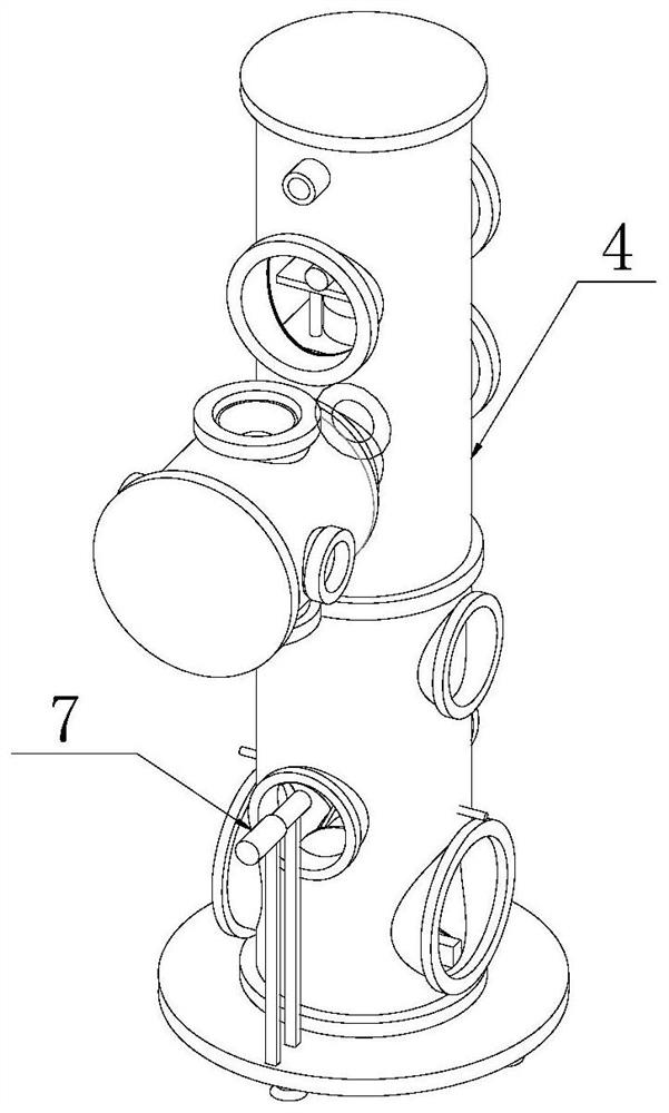 Molten resin defoaming method and spinning forming method