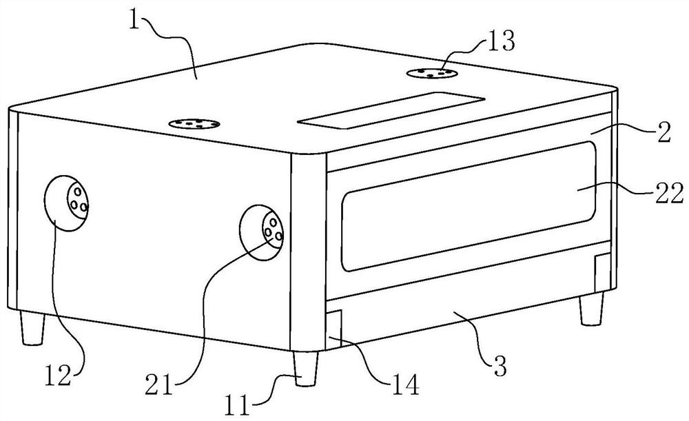 Voice intelligent bedside cabinet and voice processing method and voice control system thereof