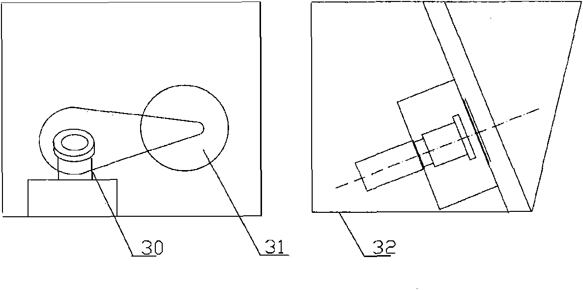 Railway wheel tread scratch image dynamic detection device