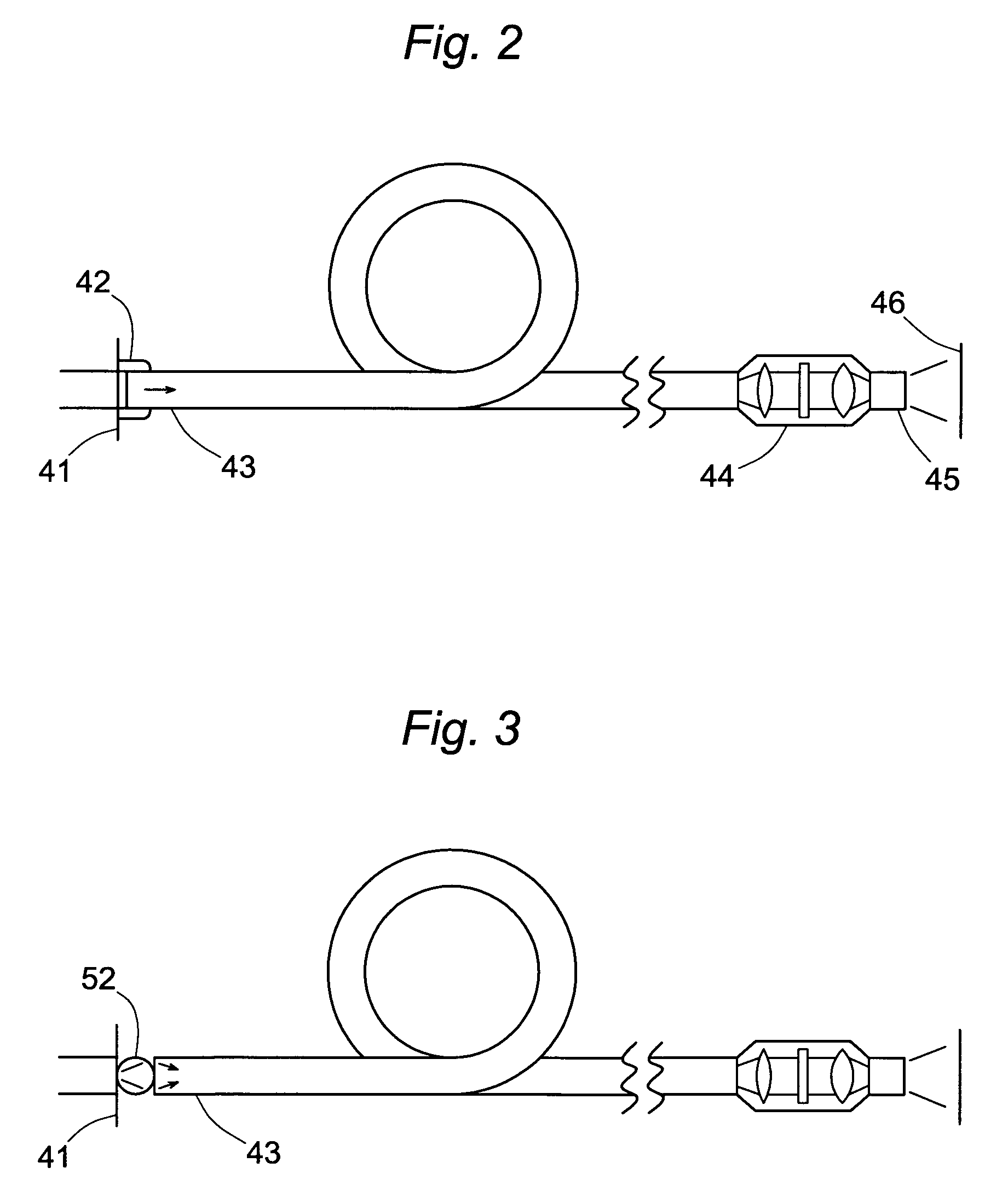 Biochemical assay detection in a liquid receptacle using a fiber optic exciter