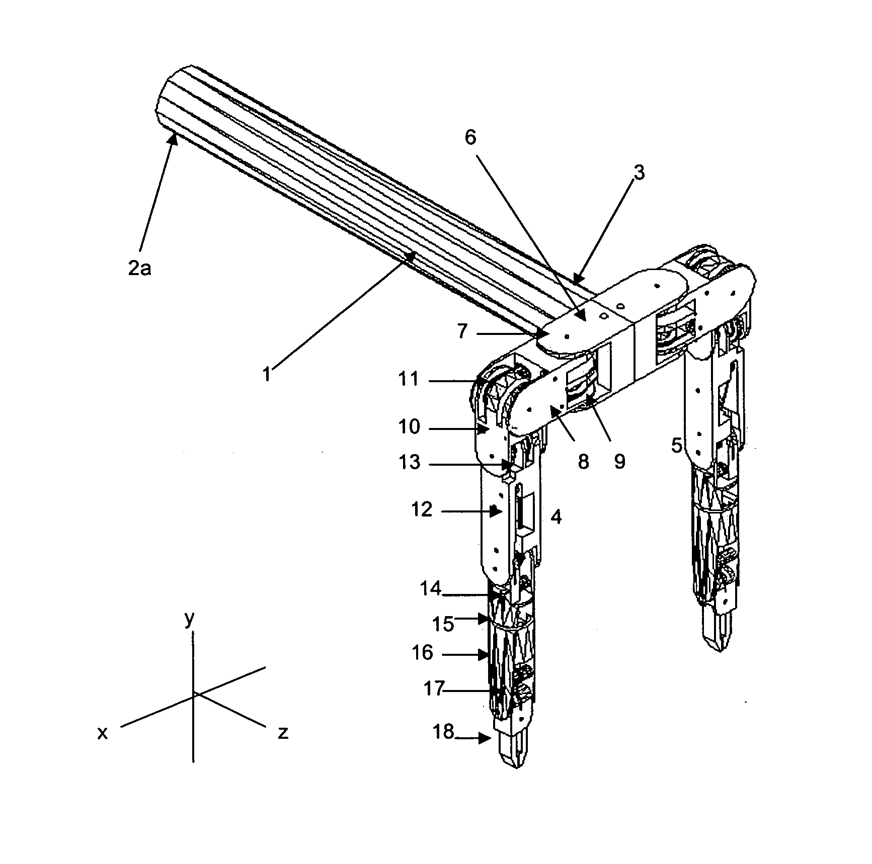 Robotic surgical device