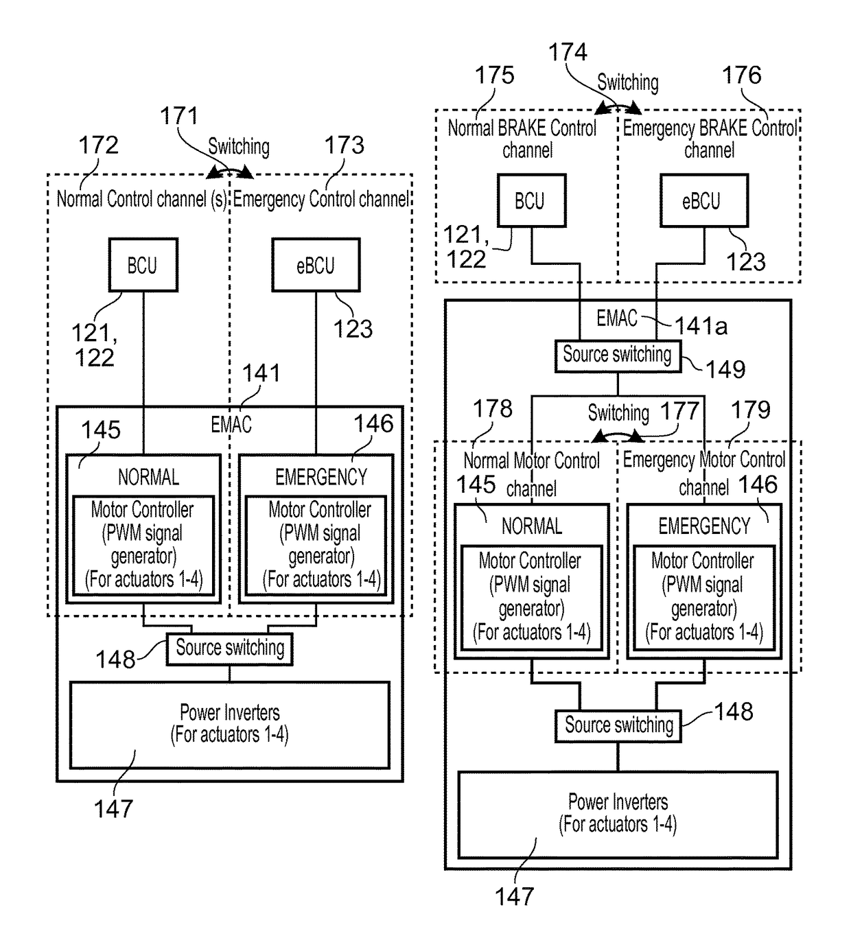 Aircraft electric braking system