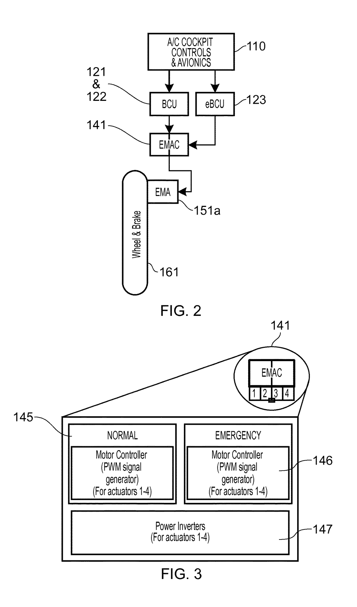 Aircraft electric braking system