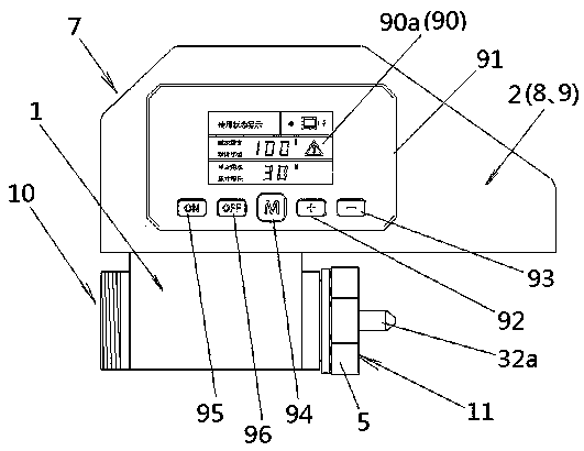 Electric valve and water leakage protection device