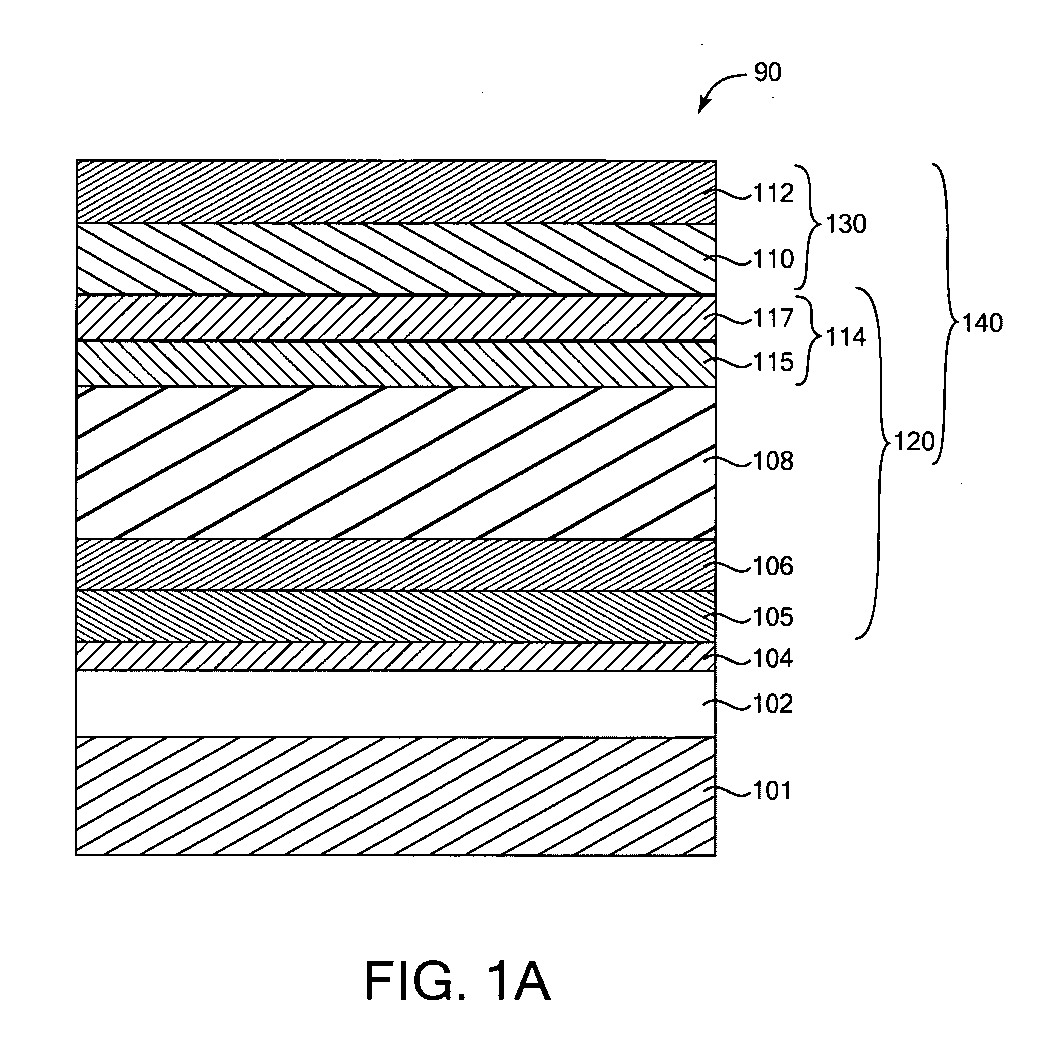 Optoelectronic devices including heterojunction