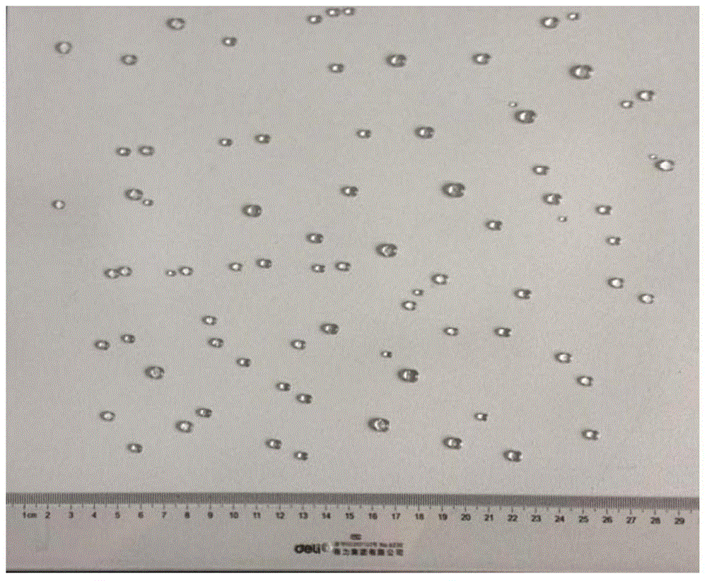 Method for preparing superhydrophobic coating by adopting supersonic electric arc spaying technique