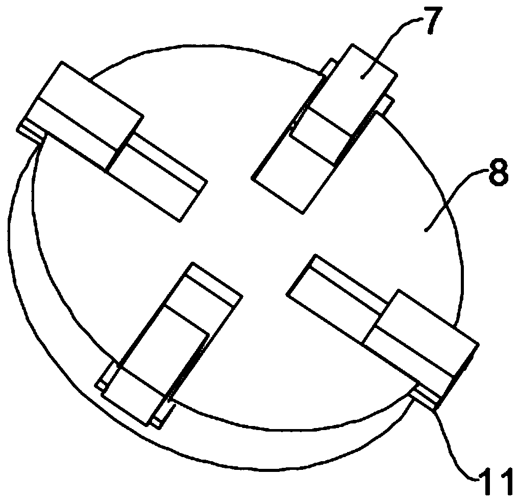 Efficient damping device for mechanical equipment