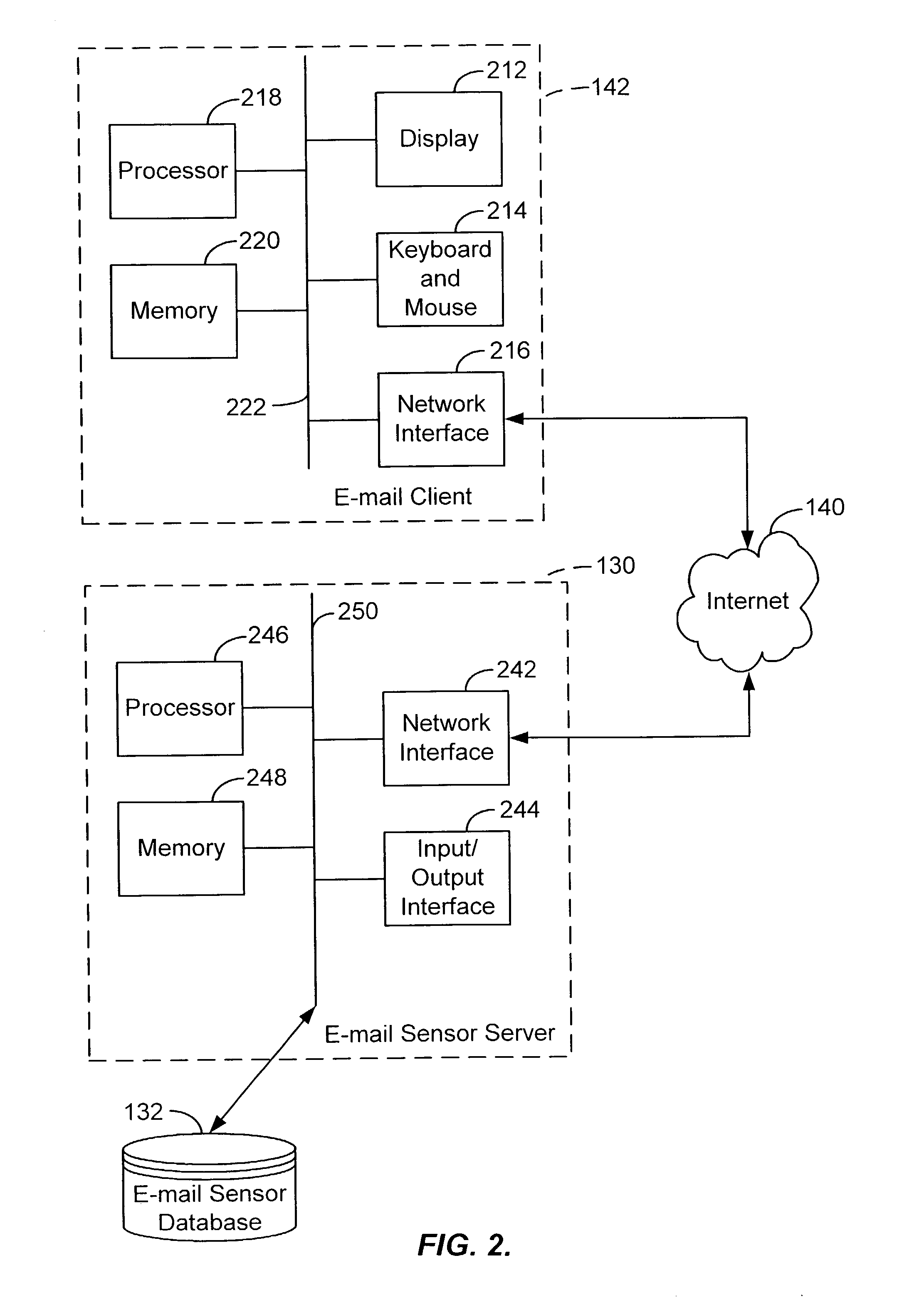 Method and system for remotely sensing the file formats processed by an e-mail client