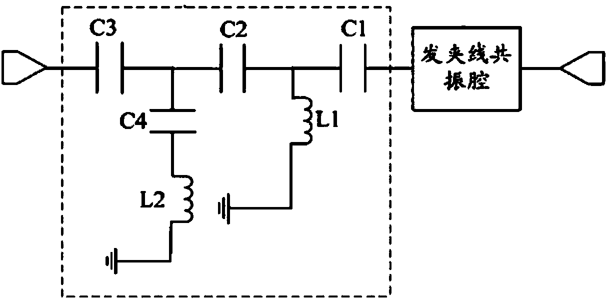 Vehicle anti-theft system based on band-pass filter