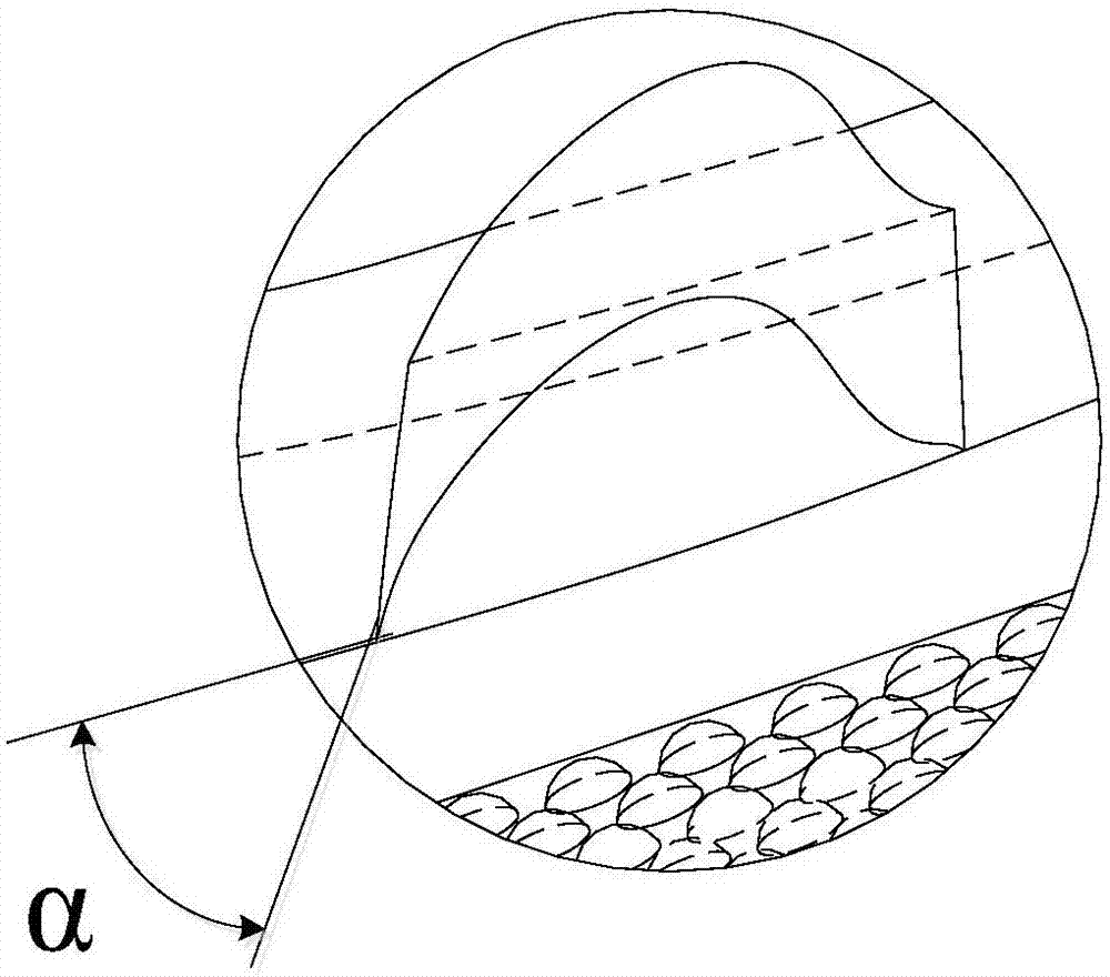 Carbocycle sealing structure similar to surface texture of dorsal carapaces of desert beetles