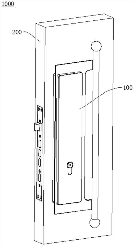 Door lock and opening and closing door